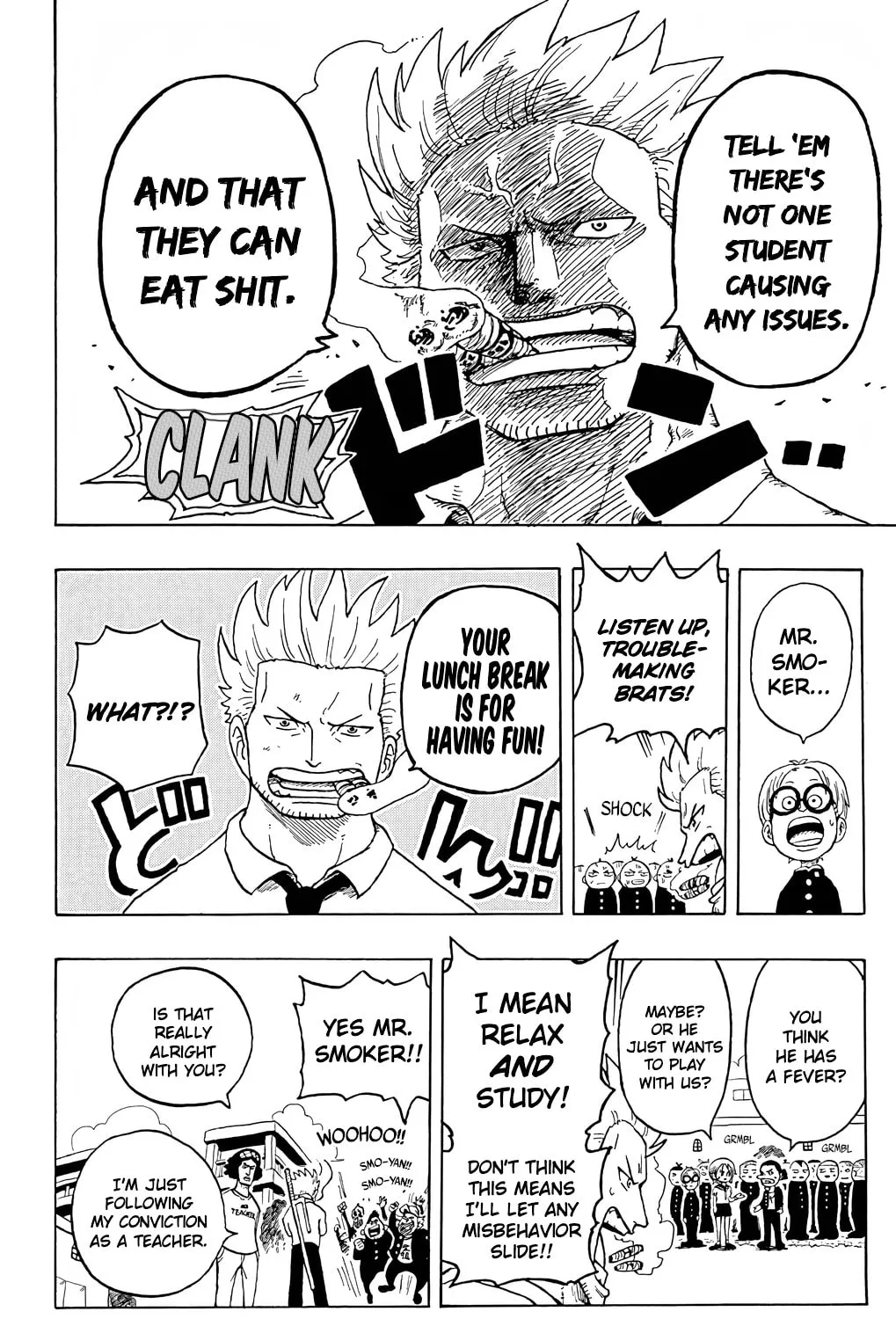 Read One Piece Gakuen chapter 4 image 62 on Lezhin