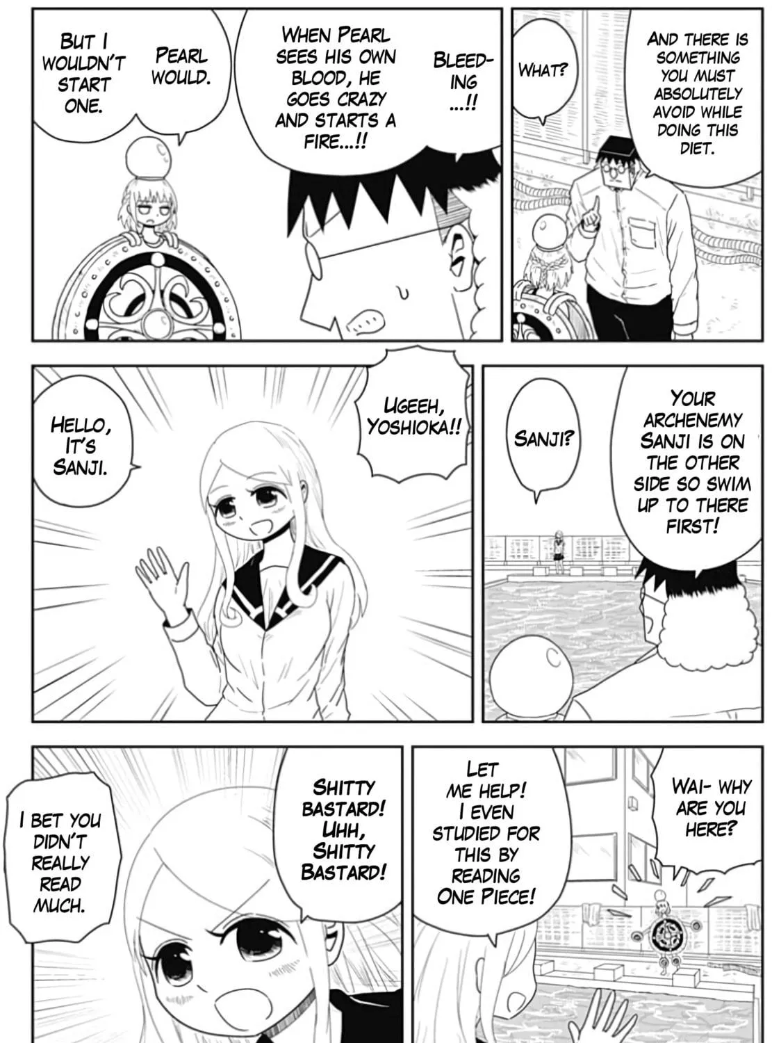 Read One Piece in Love chapter 13 image 8 on Lezhin