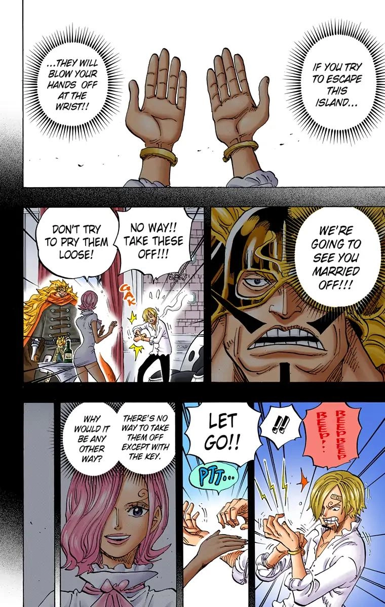 One Piece (Official Colored) Chapter 834 page 2 - 