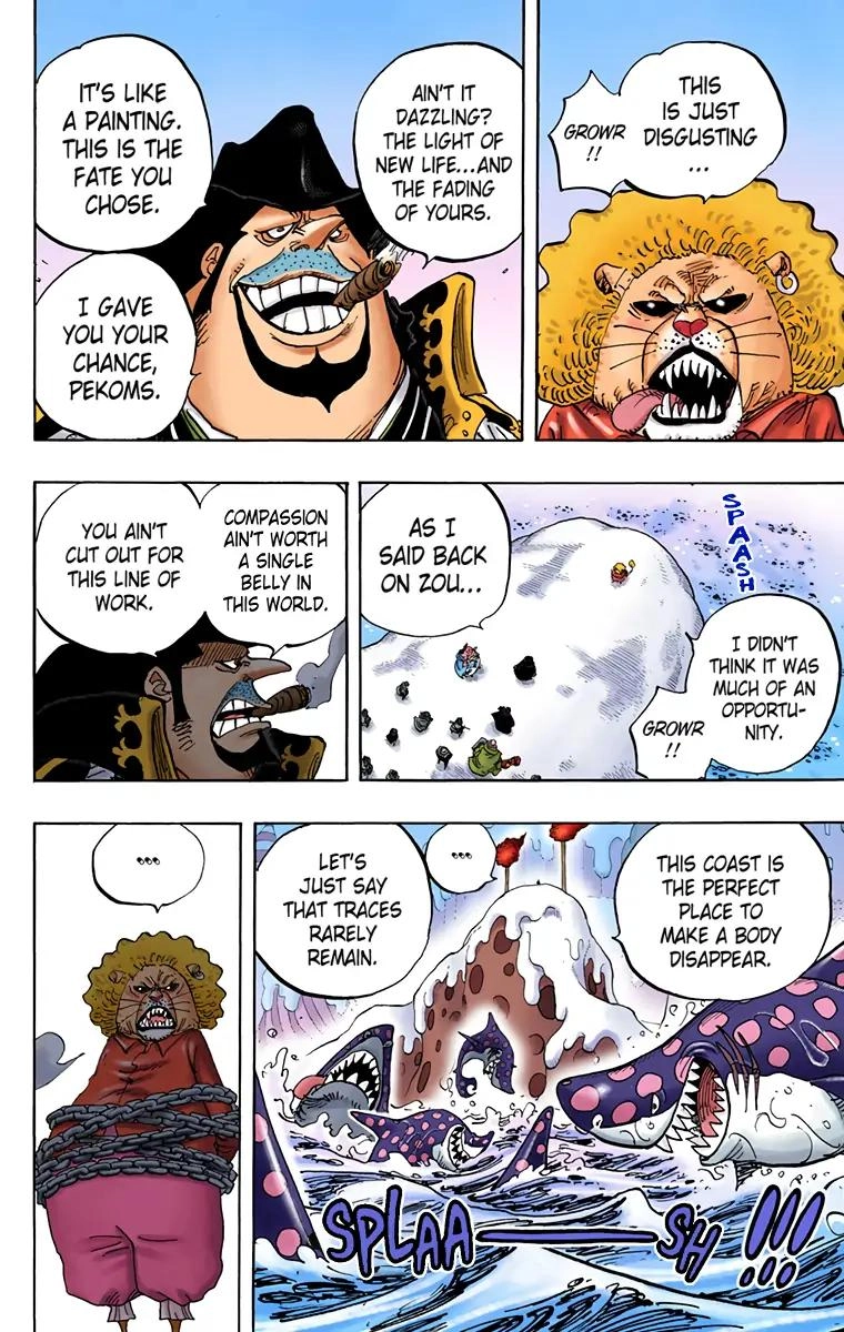 One Piece (Official Colored) Chapter 834 page 10 - 
