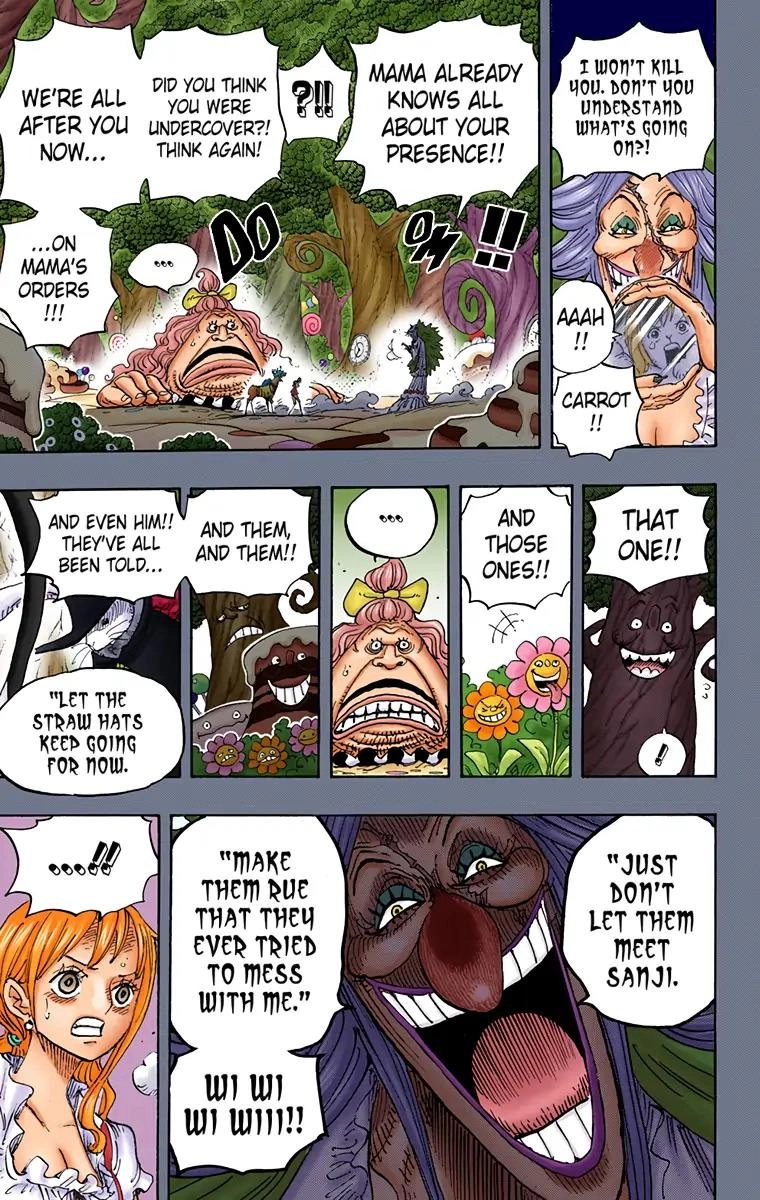 One Piece (Official Colored) Chapter 835 page 11 - 