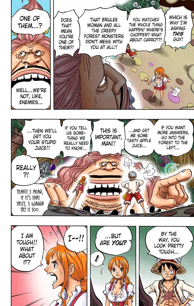 One Piece (Official Colored) Chapter 835 page 14 - 