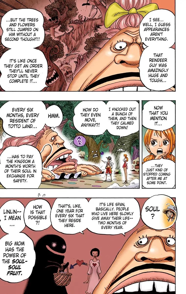 One Piece (Official Colored) Chapter 835 page 15 - 