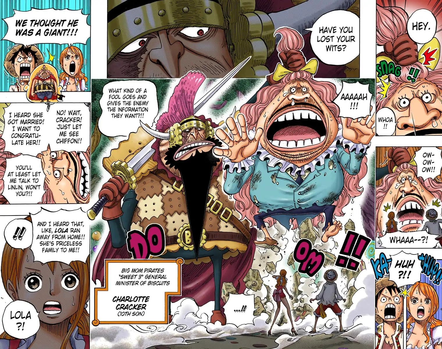 One Piece (Official Colored) Chapter 835 page 18 - 