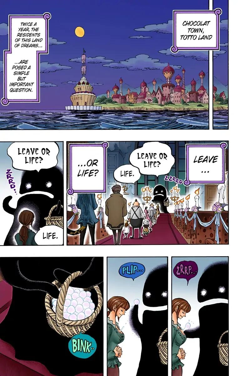 One Piece (Official Colored) Chapter 835 page 3 - 