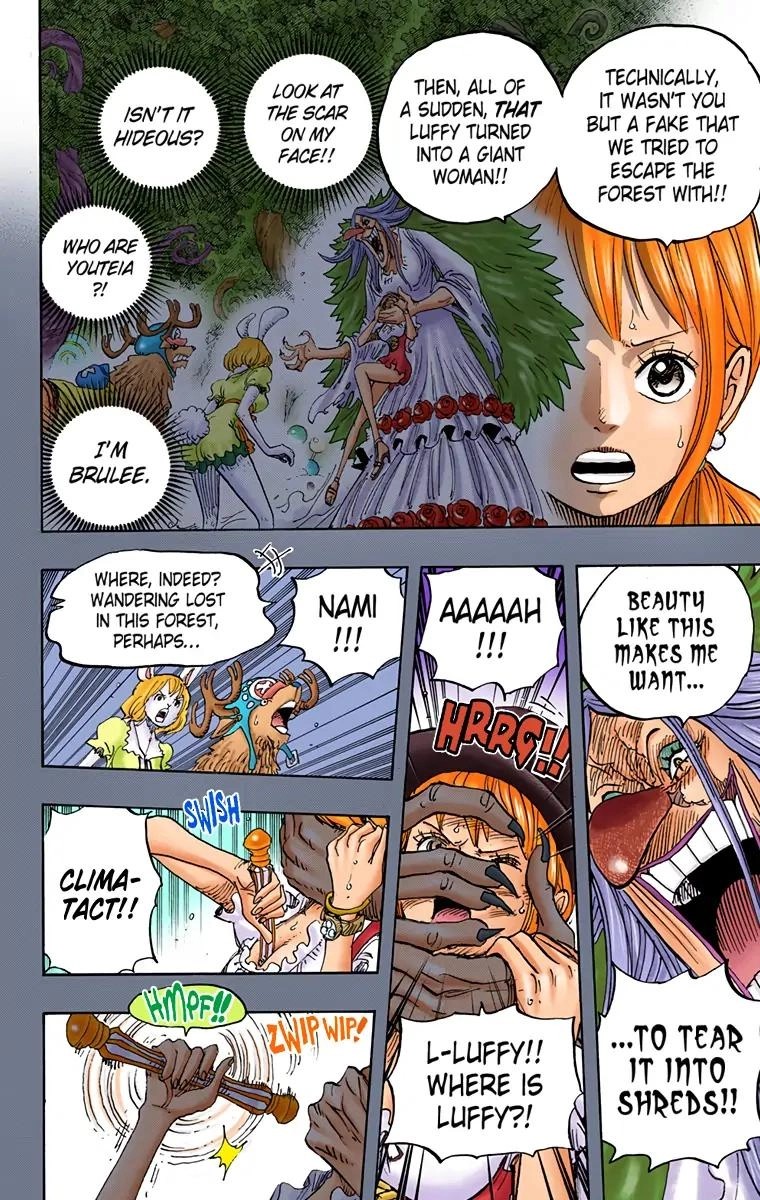 One Piece (Official Colored) Chapter 835 page 6 - 