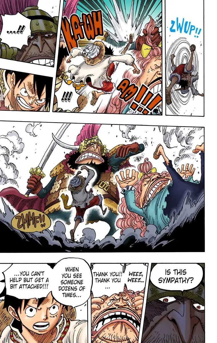 One Piece (Official Colored) Chapter 836 page 11 - 