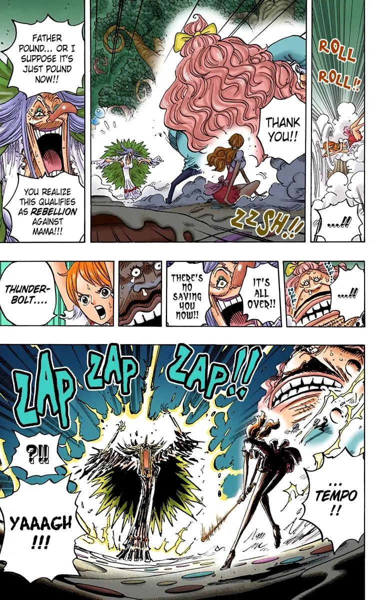 One Piece (Official Colored) Chapter 837 page 10 - 