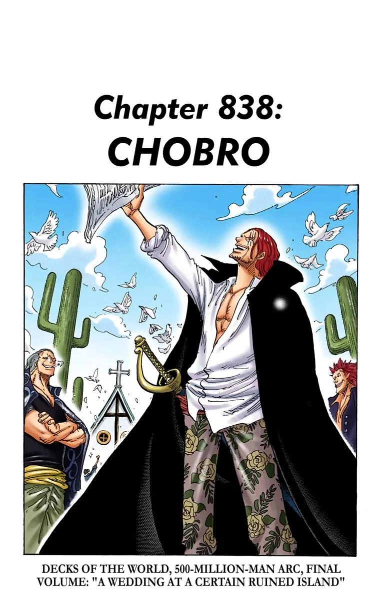 One Piece (Official Colored) Chapter 838 page 1 - 