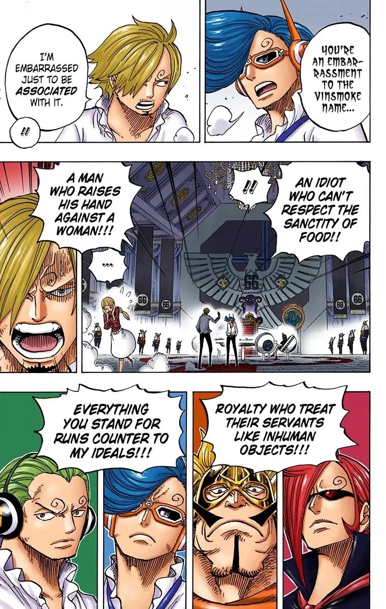 One Piece (Official Colored) Chapter 839 page 13 - 