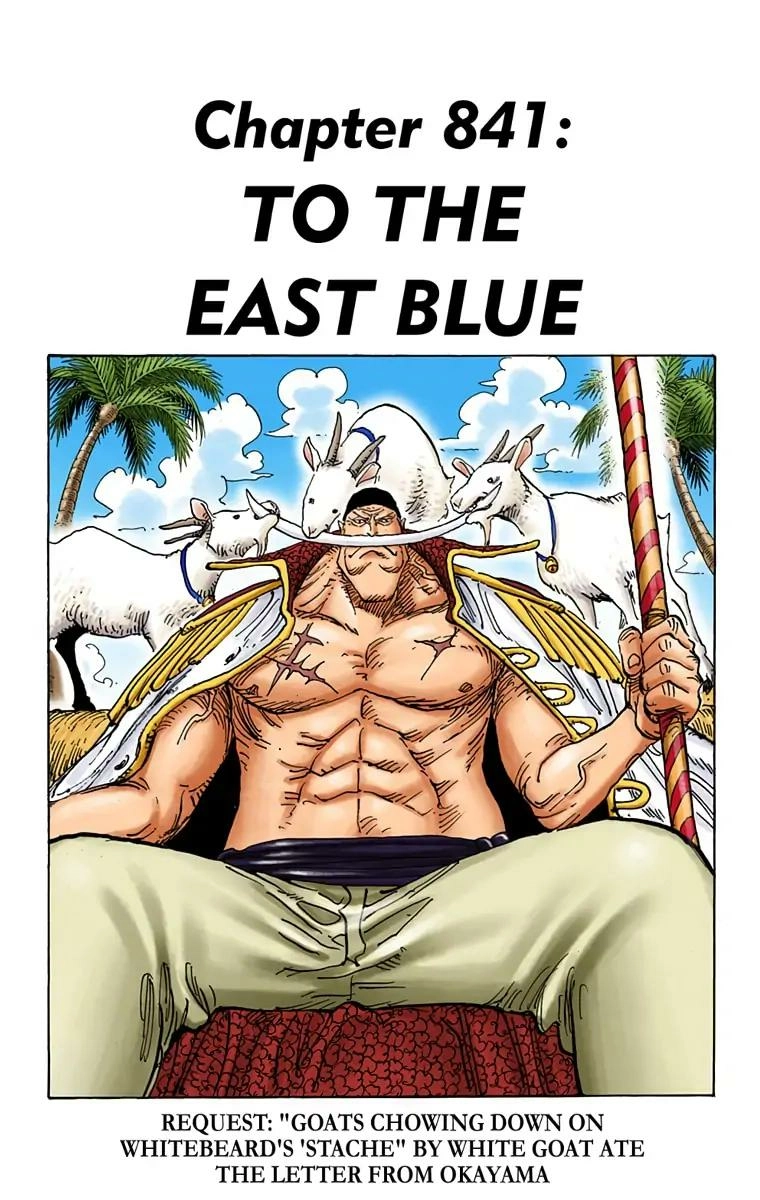 One Piece (Official Colored) Chapter 841 page 1 - 