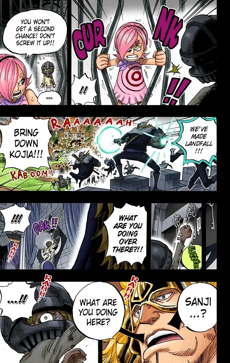 One Piece (Official Colored) Chapter 841 page 11 - 