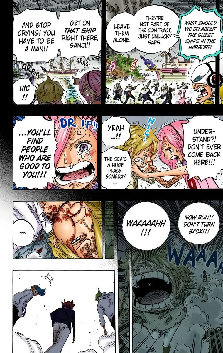 One Piece (Official Colored) Chapter 841 page 14 - 