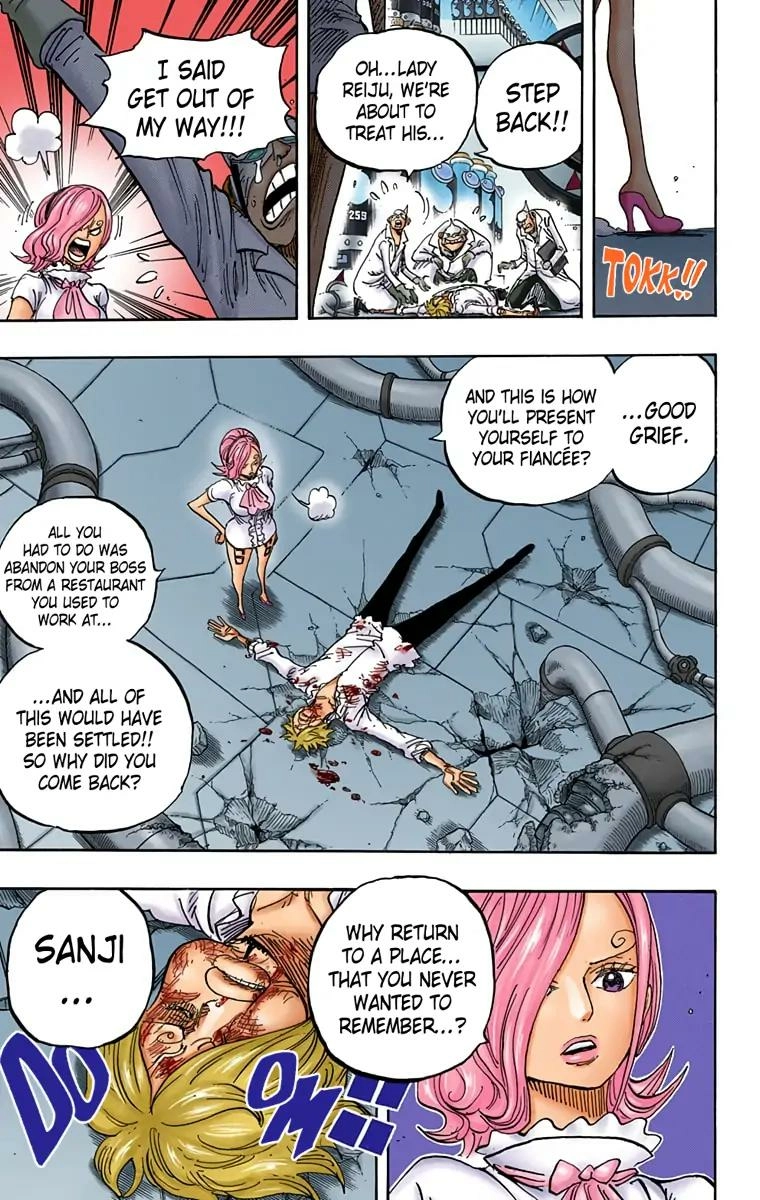 One Piece (Official Colored) Chapter 841 page 15 - 