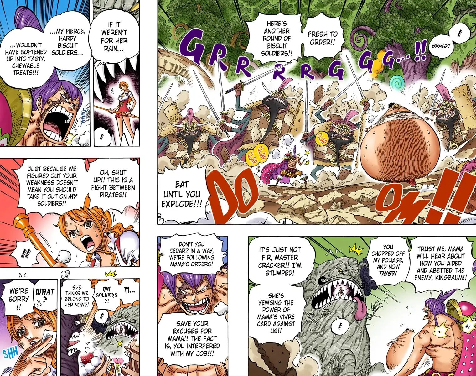 One Piece (Official Colored) Chapter 842 page 2 - 