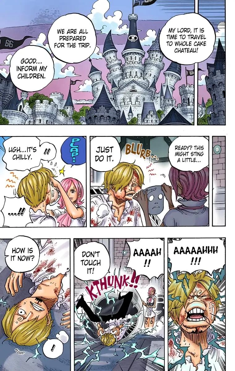 One Piece (Official Colored) Chapter 842 page 6 - 