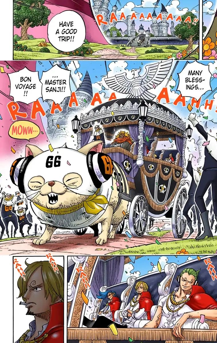 One Piece (Official Colored) Chapter 842 page 9 - 