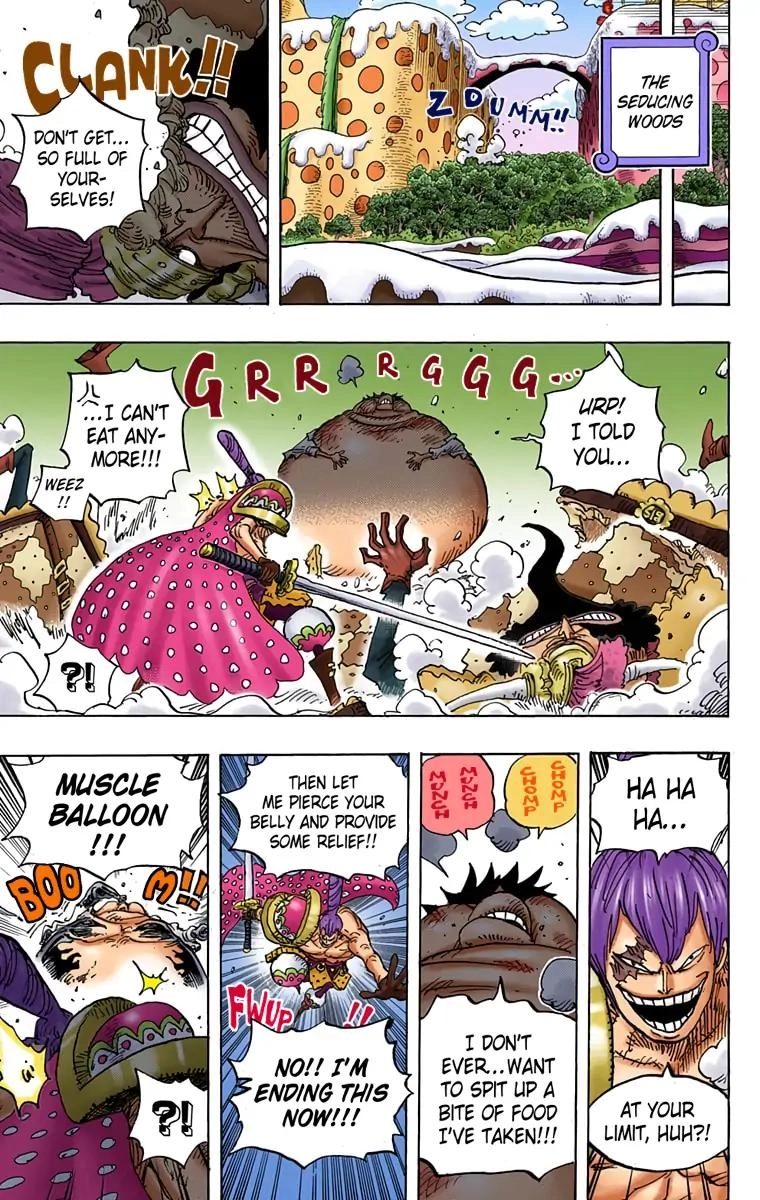 One Piece (Official Colored) Chapter 842 page 10 - 