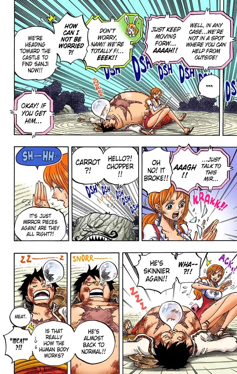 One Piece (Official Colored) Chapter 843 page 11 - 