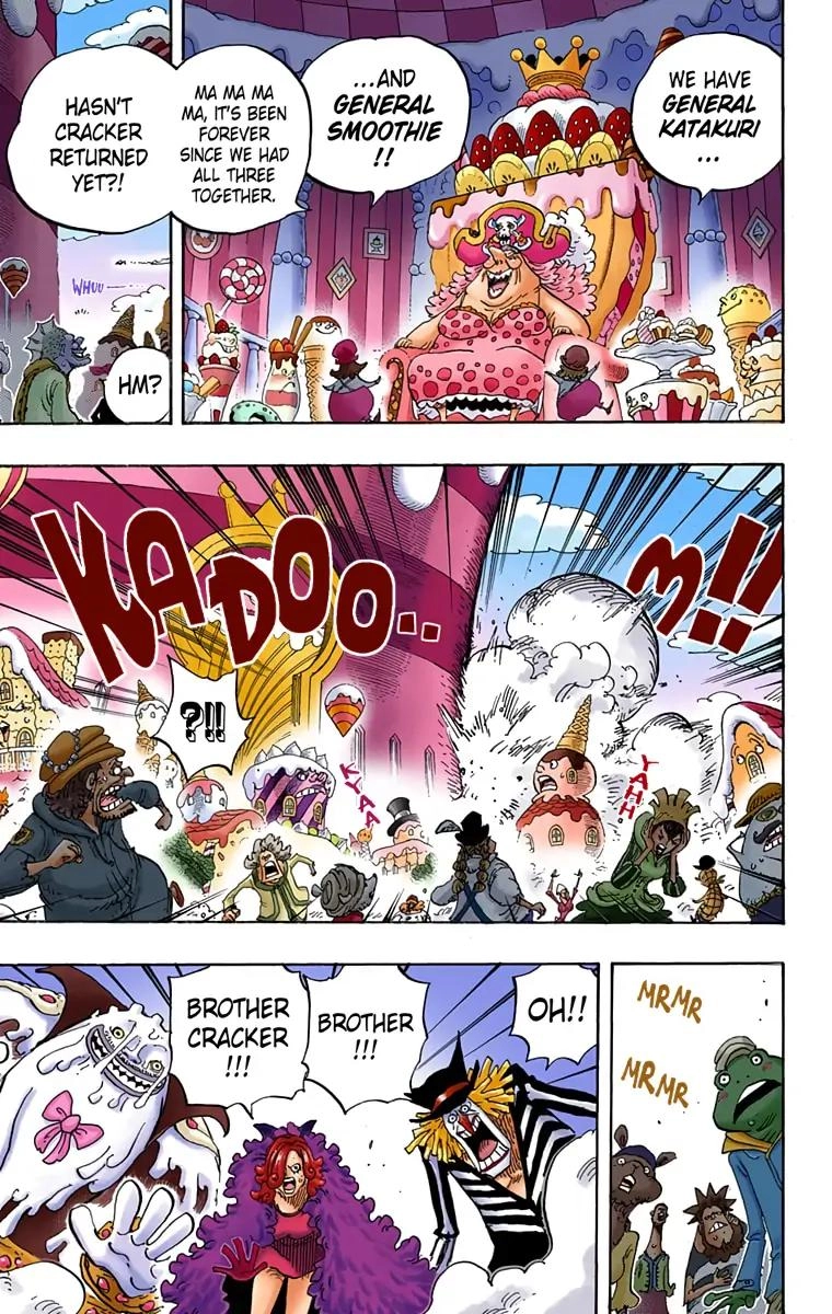 One Piece (Official Colored) Chapter 843 page 5 - 