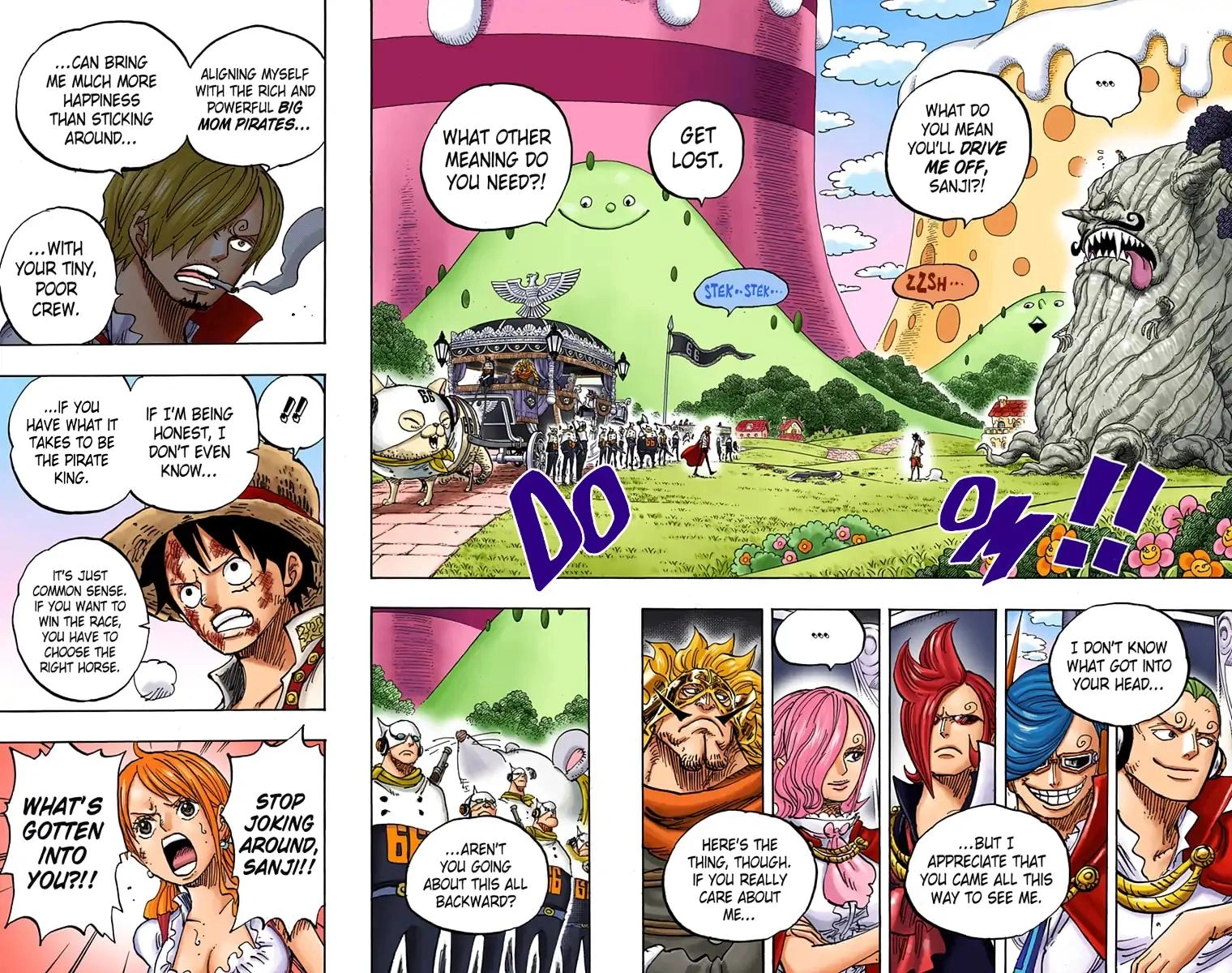 One Piece (Official Colored) Chapter 844 page 2 - 