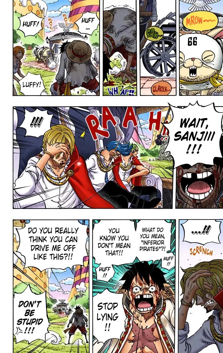 One Piece (Official Colored) Chapter 844 page 13 - 