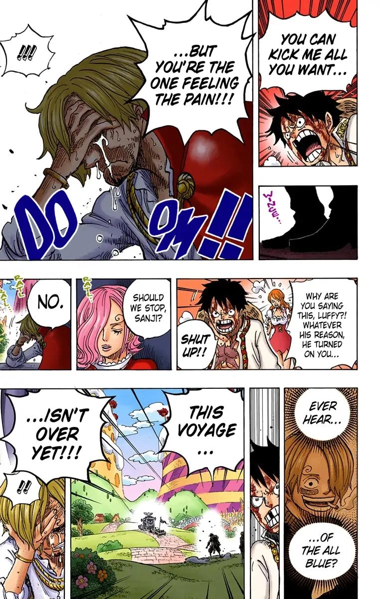 One Piece (Official Colored) Chapter 844 page 14 - 