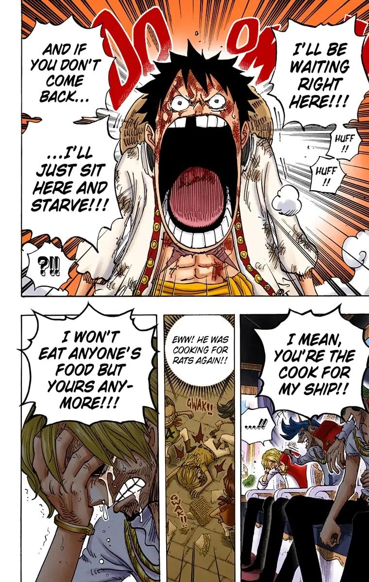 One Piece (Official Colored) Chapter 844 page 15 - 