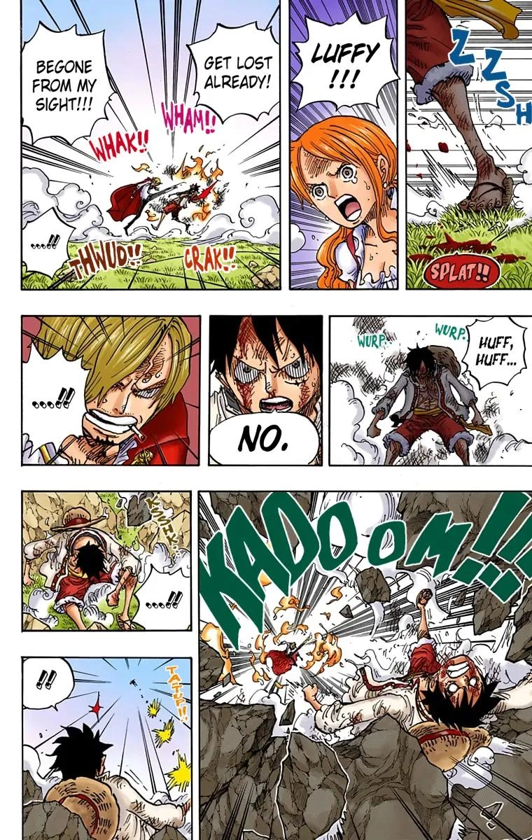 One Piece (Official Colored) Chapter 844 page 9 - 
