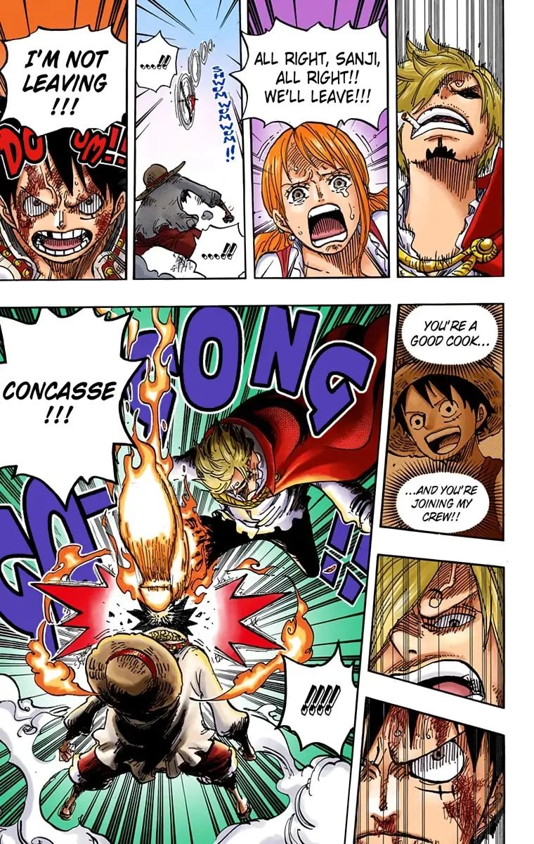 One Piece (Official Colored) Chapter 844 page 10 - 