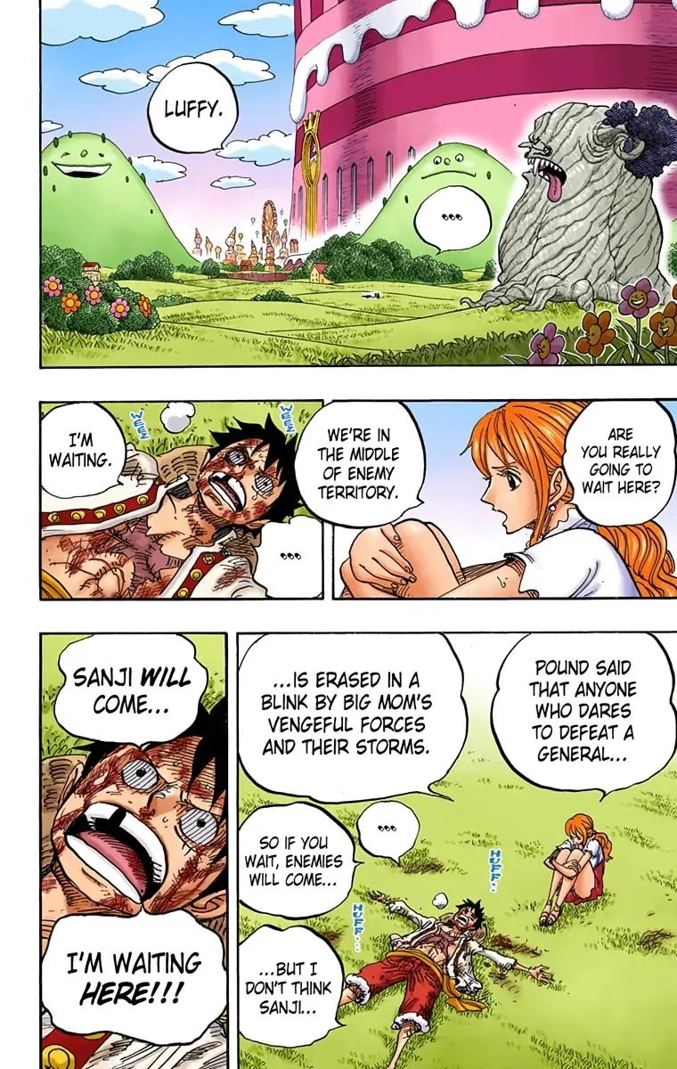 One Piece (Official Colored) Chapter 845 page 2 - 