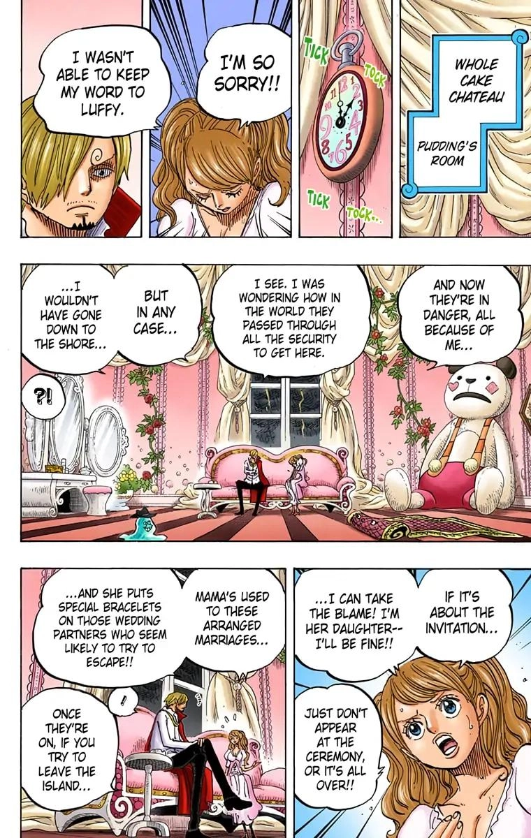 One Piece (Official Colored) Chapter 845 page 11 - 