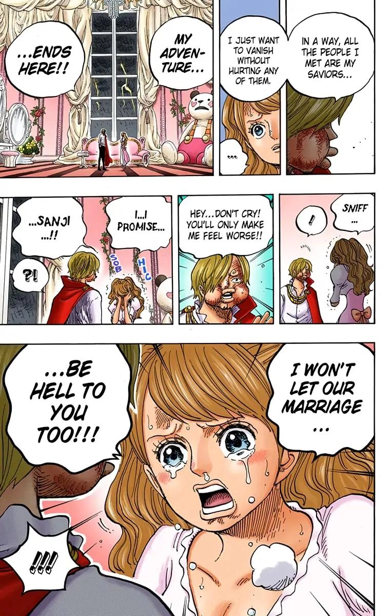 One Piece (Official Colored) Chapter 845 page 14 - 