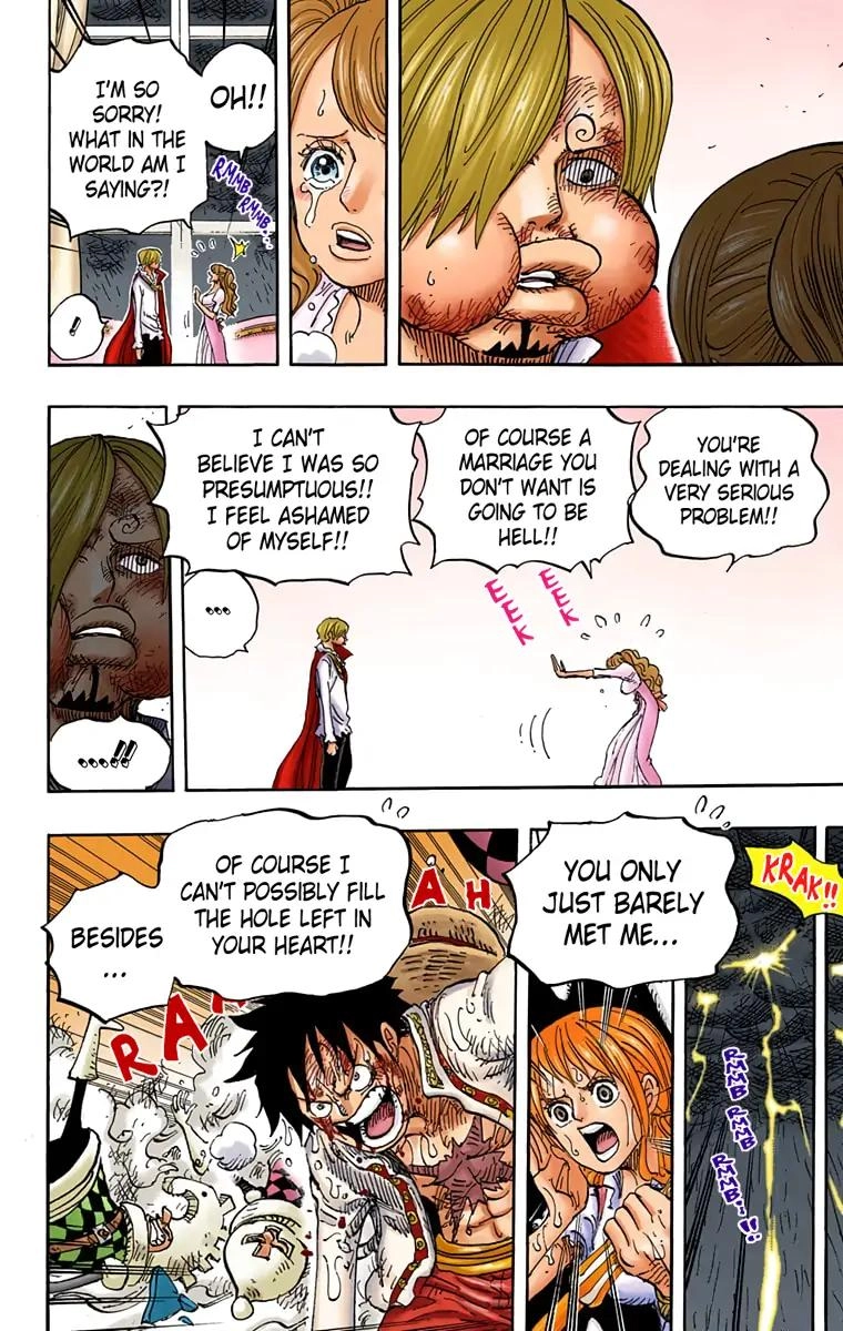 One Piece (Official Colored) Chapter 845 page 15 - 