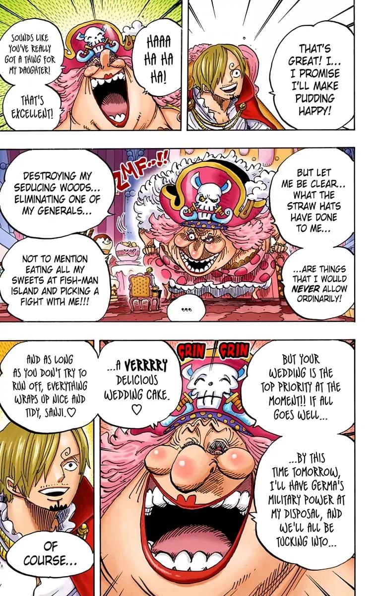 One Piece (Official Colored) Chapter 846 page 11 - 
