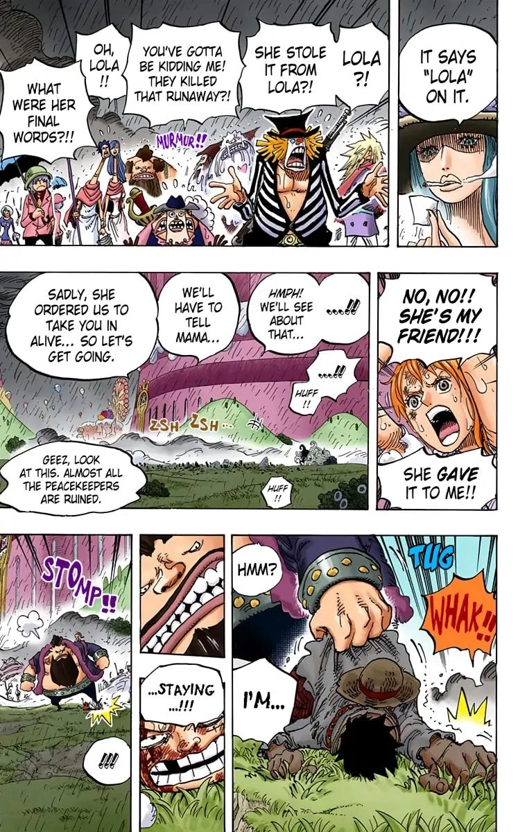 One Piece (Official Colored) Chapter 846 page 9 - 
