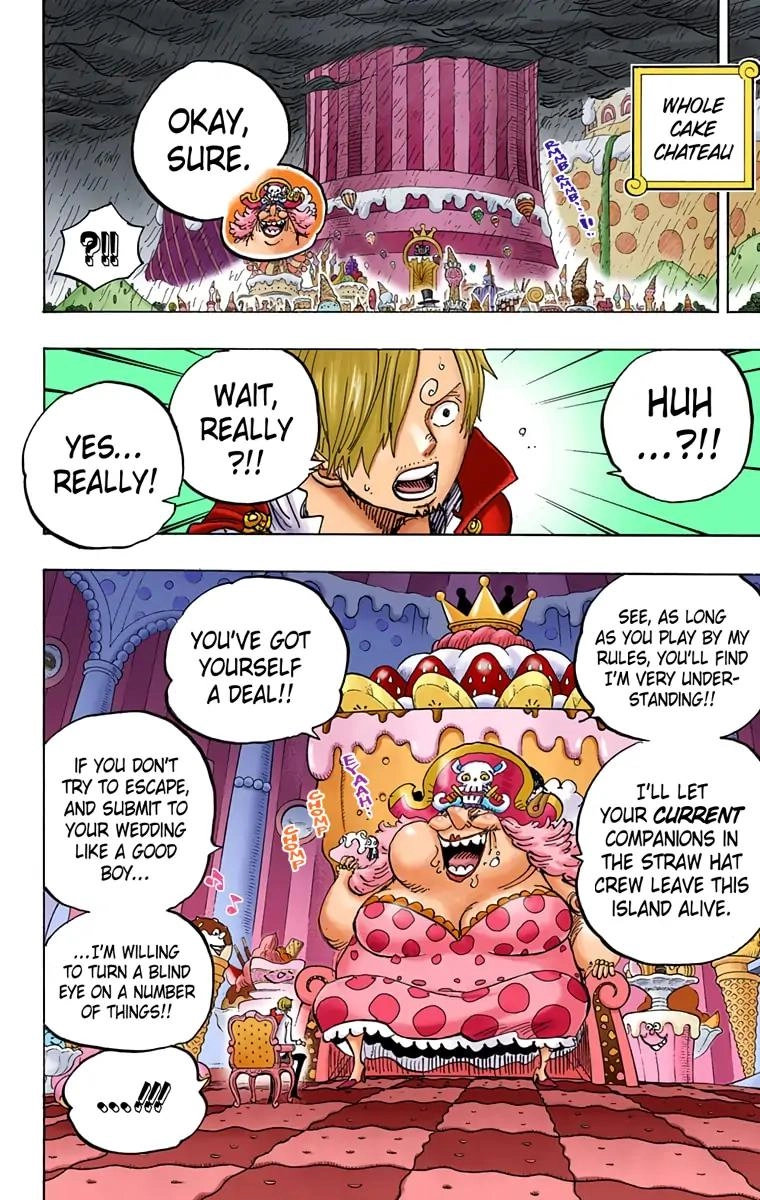 One Piece (Official Colored) Chapter 846 page 10 - 
