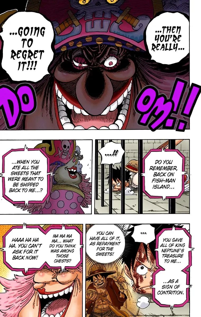 One Piece (Official Colored) Chapter 847 page 11 - 