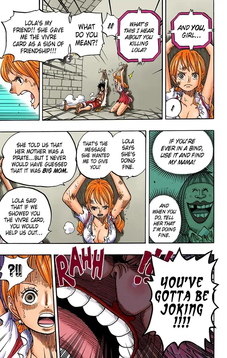 One Piece (Official Colored) Chapter 847 page 13 - 