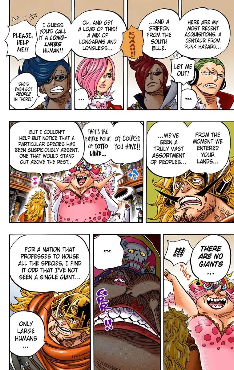 One Piece (Official Colored) Chapter 847 page 6 - 