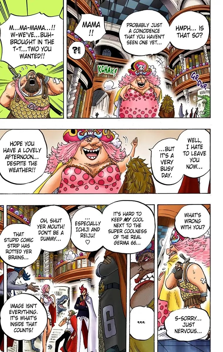 One Piece (Official Colored) Chapter 847 page 7 - 