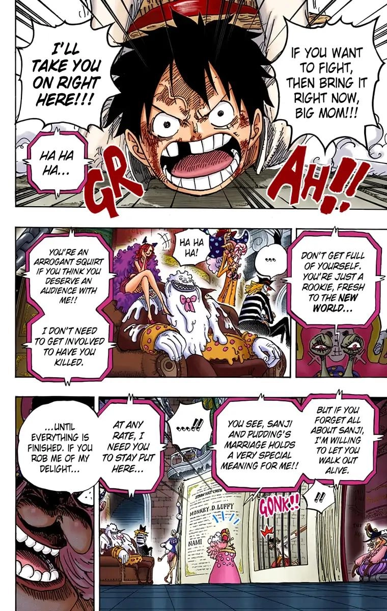 One Piece (Official Colored) Chapter 847 page 10 - 