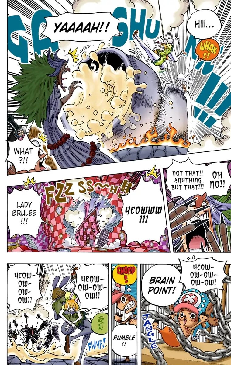 One Piece (Official Colored) Chapter 849 page 11 - 