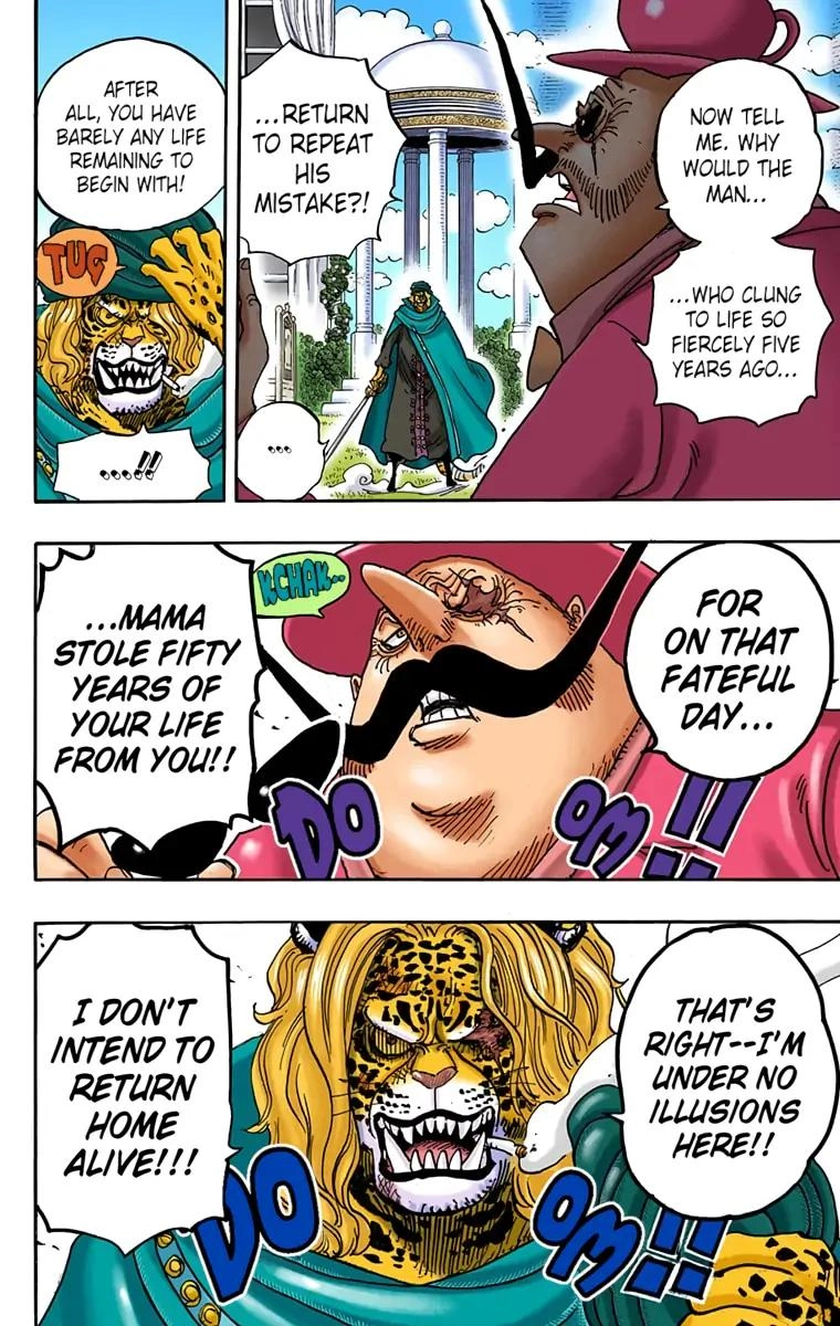 One Piece (Official Colored) Chapter 849 page 21 - 