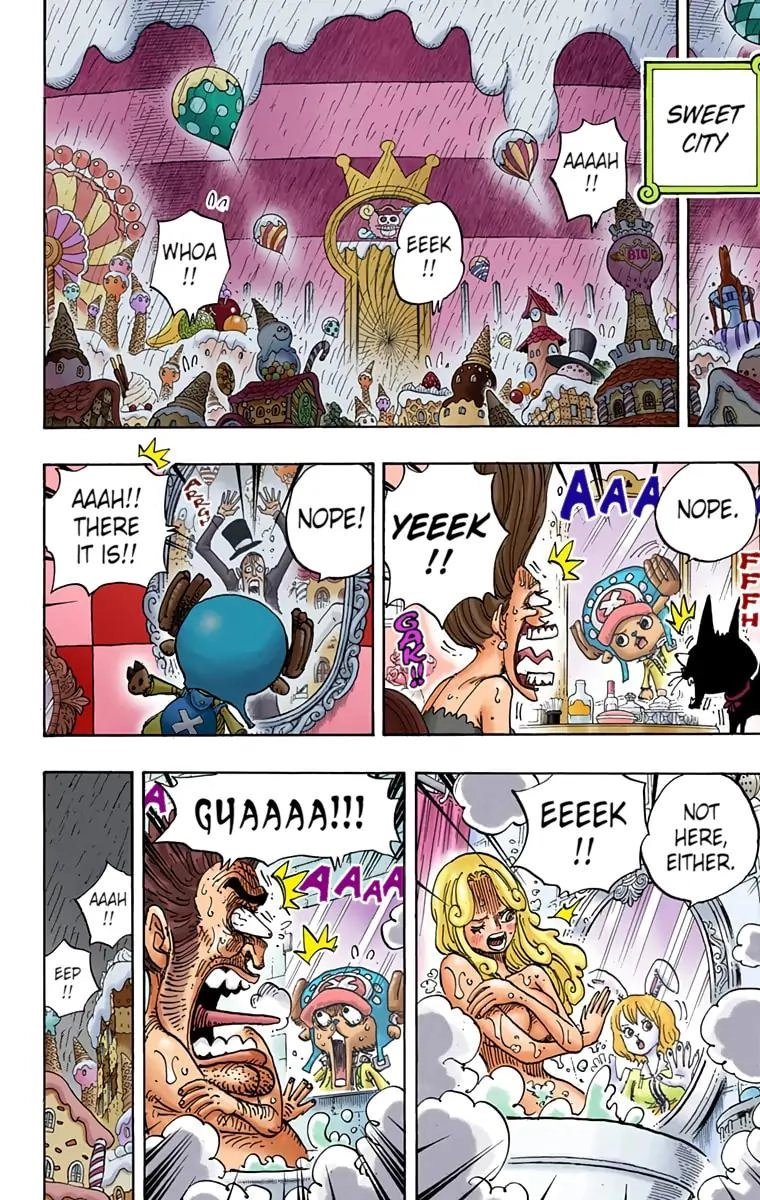 One Piece (Official Colored) Chapter 850 page 2 - 