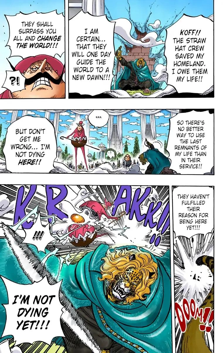 One Piece (Official Colored) Chapter 850 page 11 - 