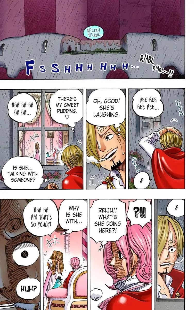 One Piece (Official Colored) Chapter 850 page 13 - 
