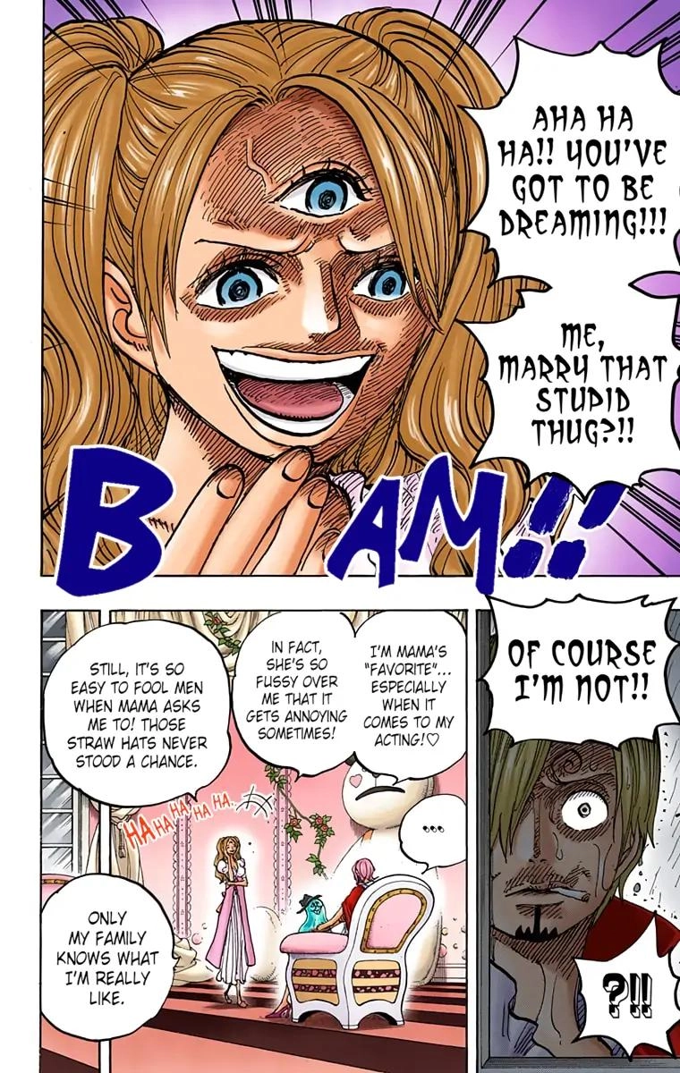 One Piece (Official Colored) Chapter 850 page 14 - 