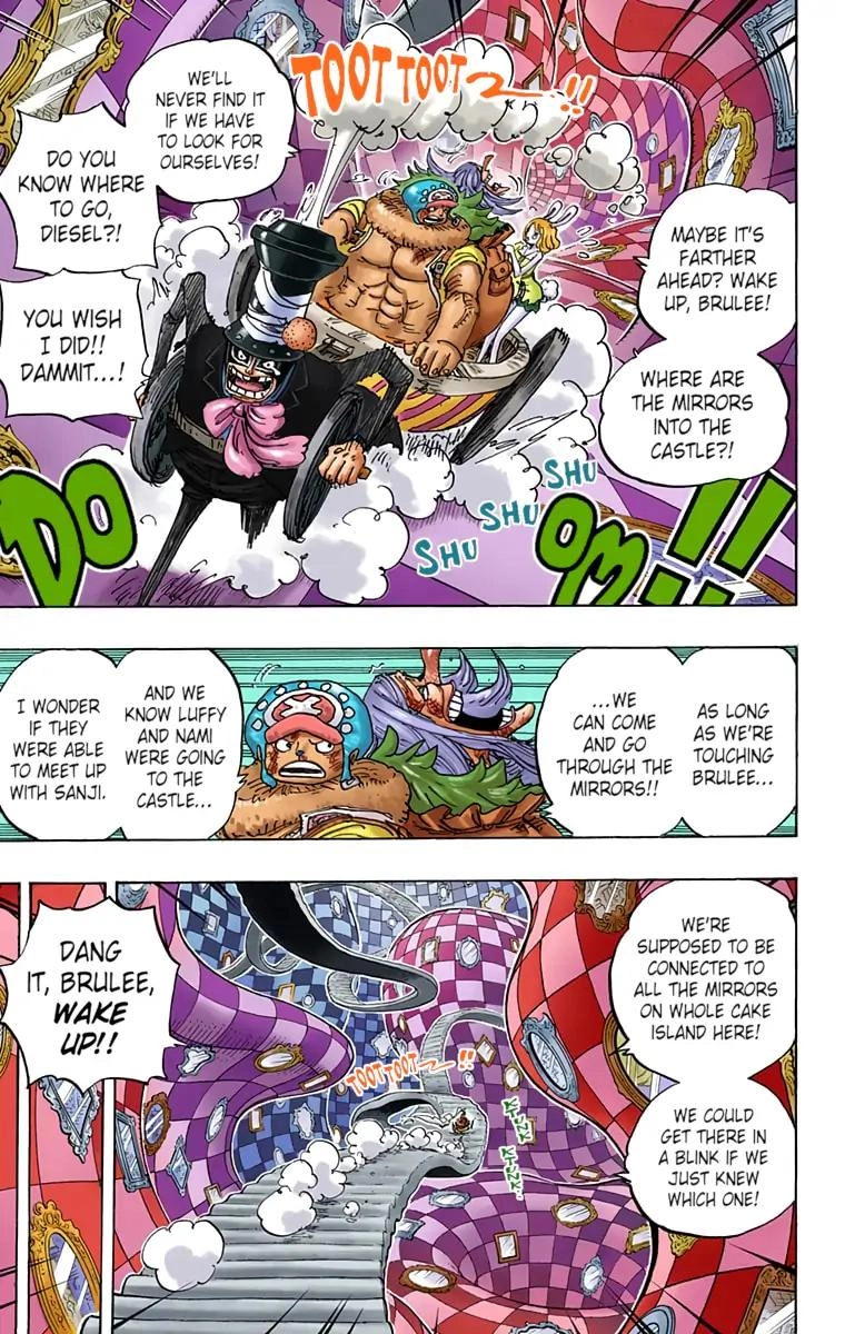 One Piece (Official Colored) Chapter 850 page 3 - 