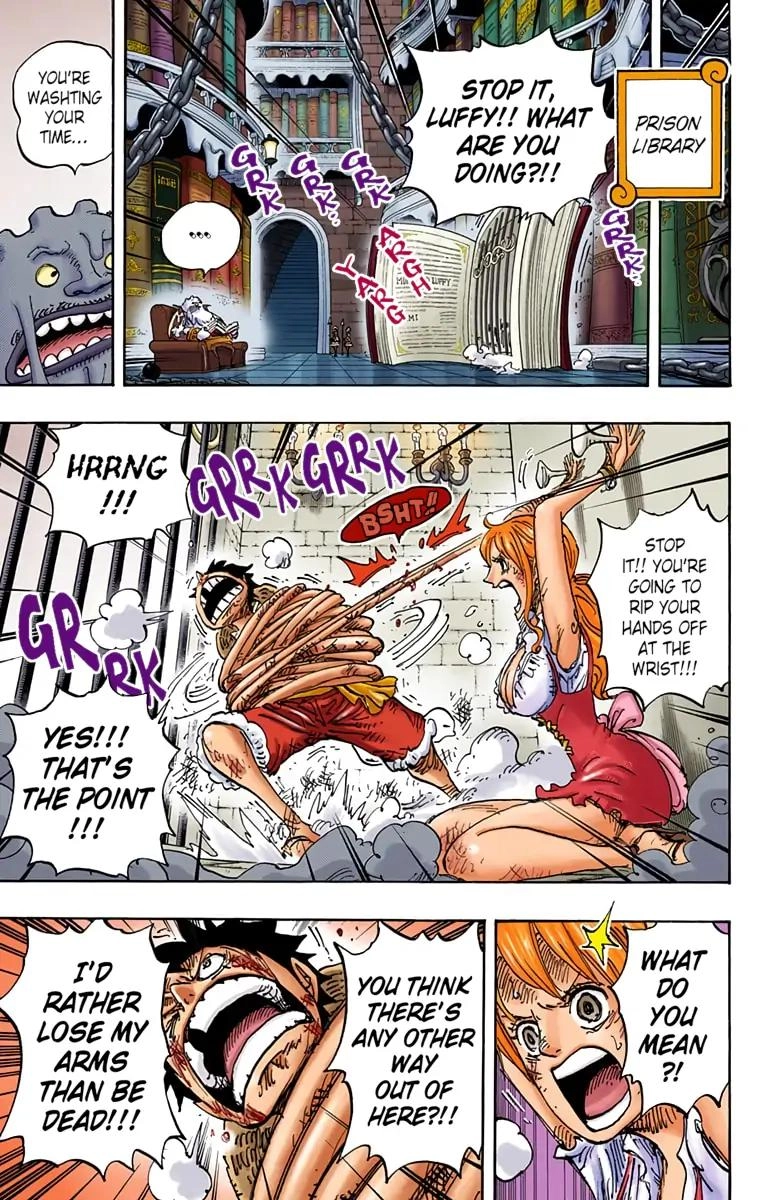 One Piece (Official Colored) Chapter 850 page 5 - 